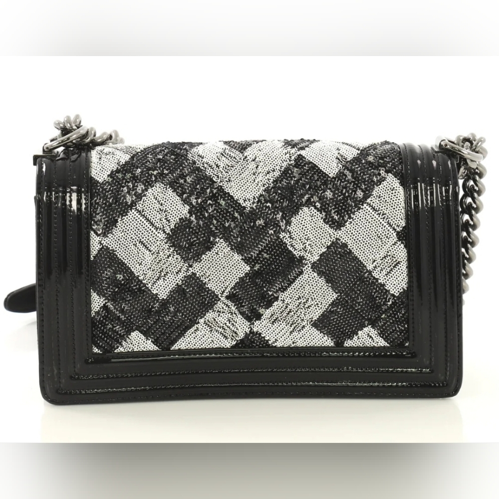 Chanel Sequin Boy Small Flap Crossbody/Shoulder Bag - Picture 3 of 7